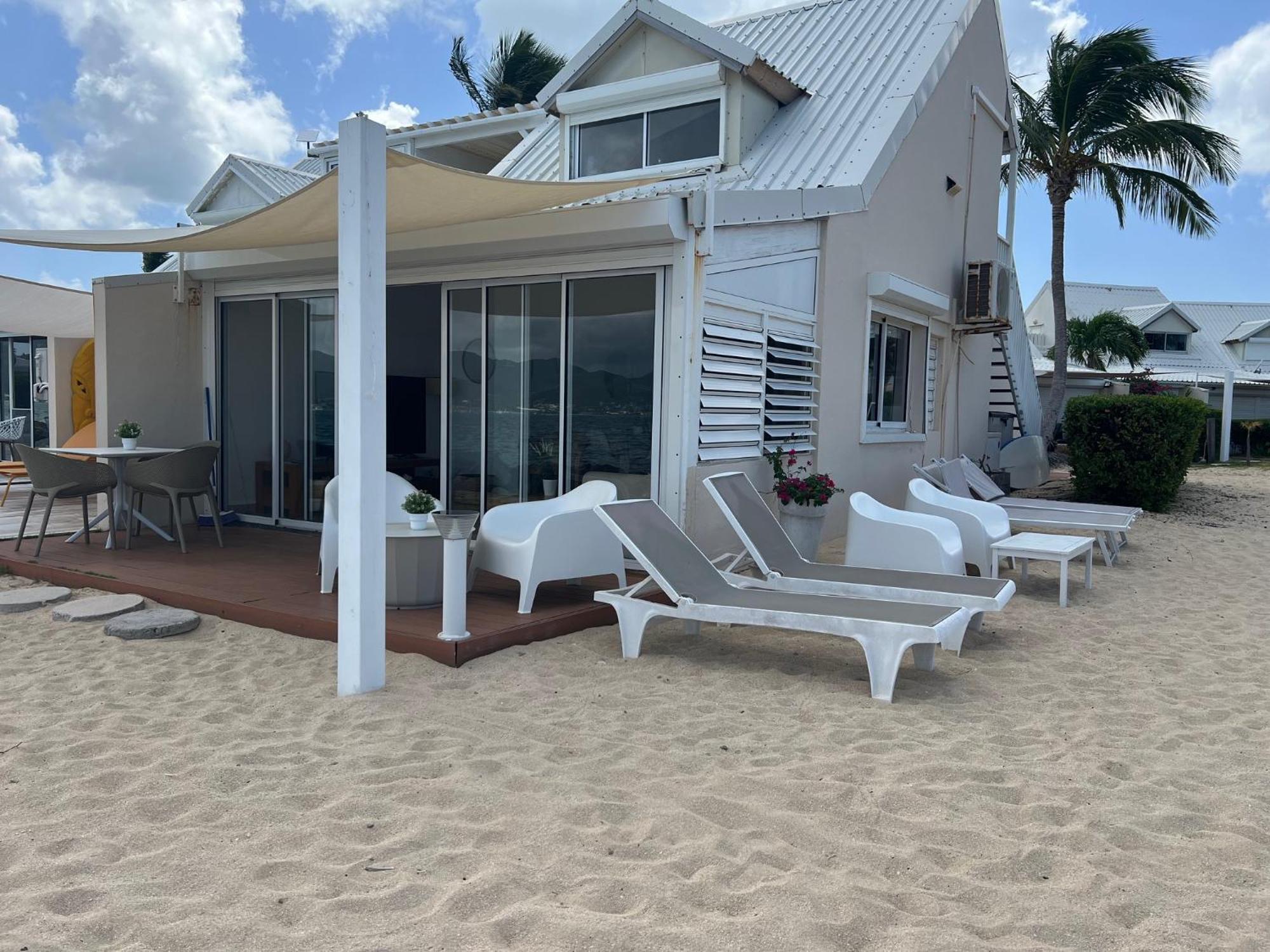 Sweet Home SXM Baie Nettlé Pieds dans l'eau Sandy Ground Esterno foto